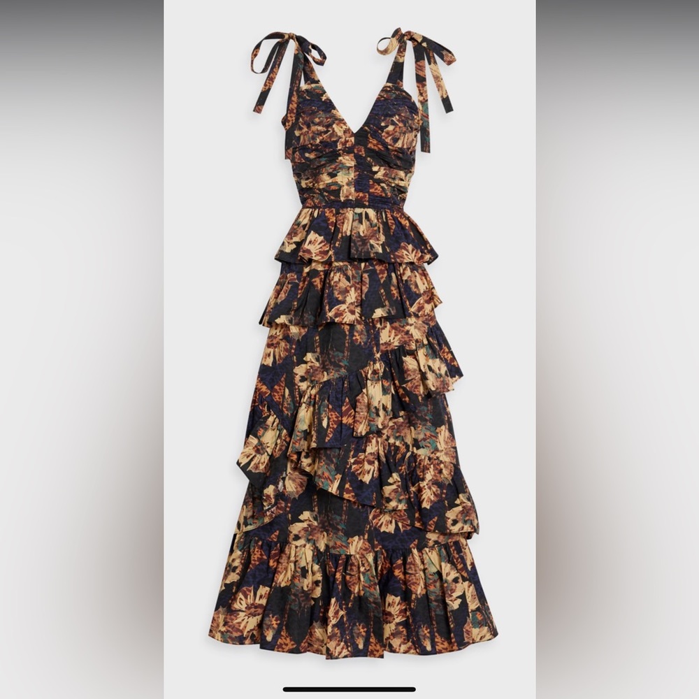 Ulla Johnson Maxi Candace tiered dress